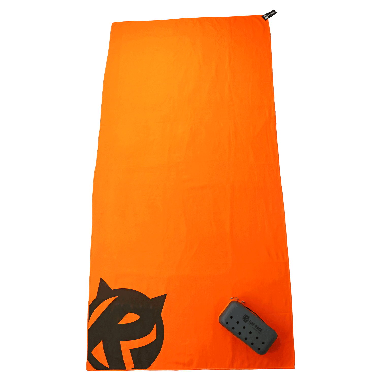 Rat Race Microfibre XL Sport Towel - Orange - Rat Race Store