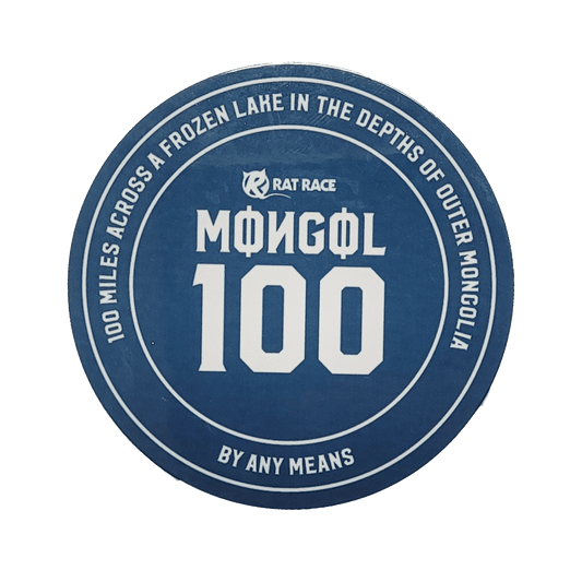 Mongol 100 Magnet - Rat Race Store