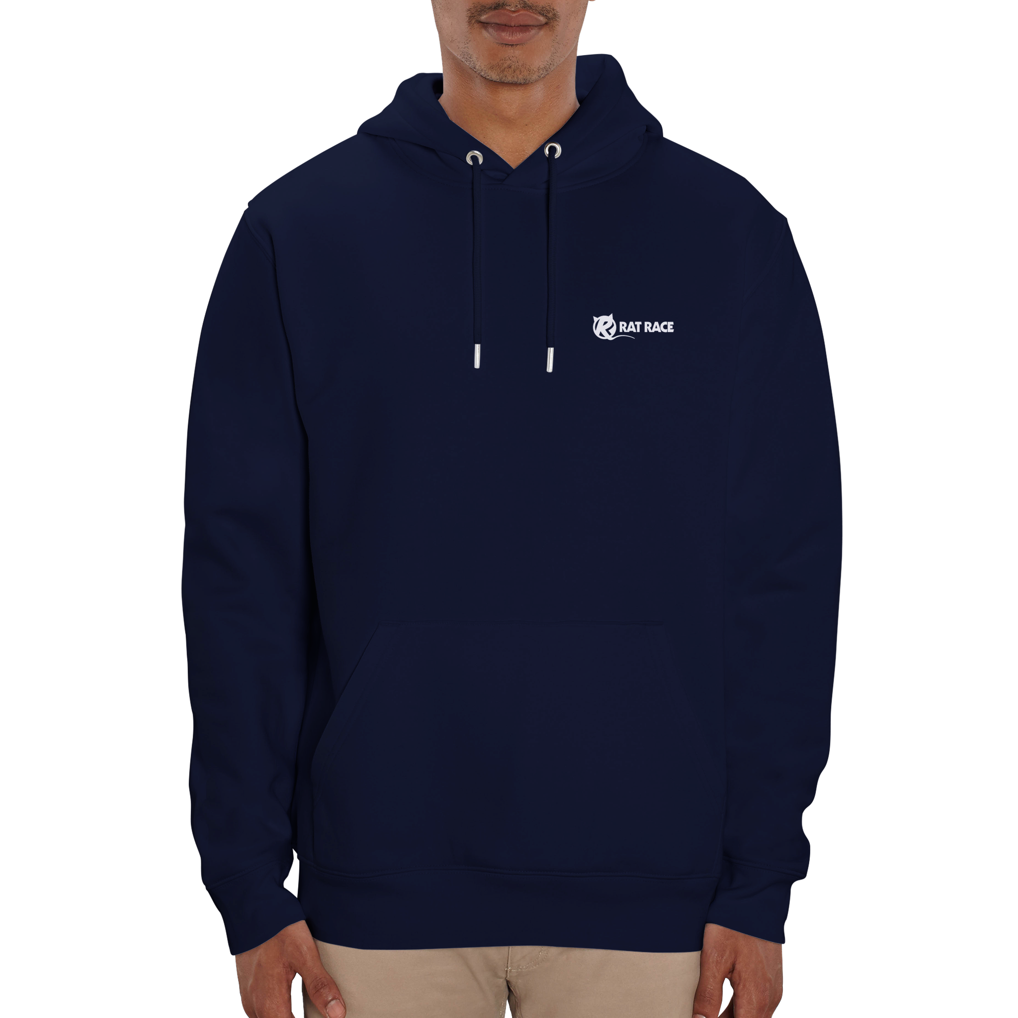 Rat Race Santorini Circuit Organic Unisex Hoodie - Rat Race Store