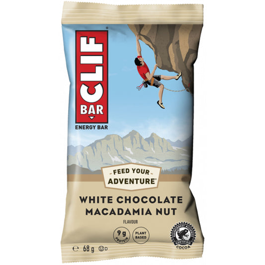 Clif Bar Energy Bars - White Chocolate Macadamia - Rat Race Store