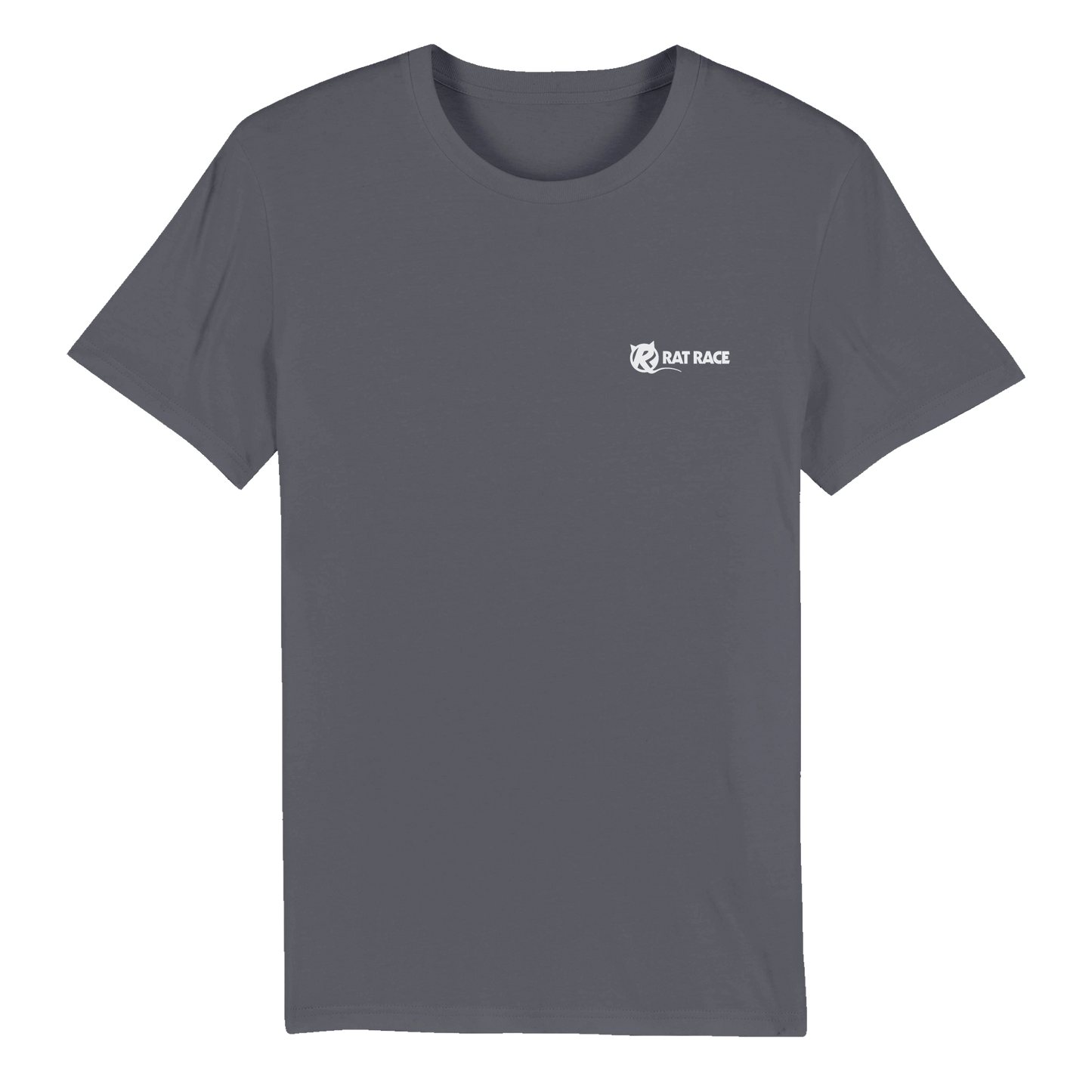 Rat Race Iceland Coast to Coast Organic Unisex Crewneck T-shirt - Grey