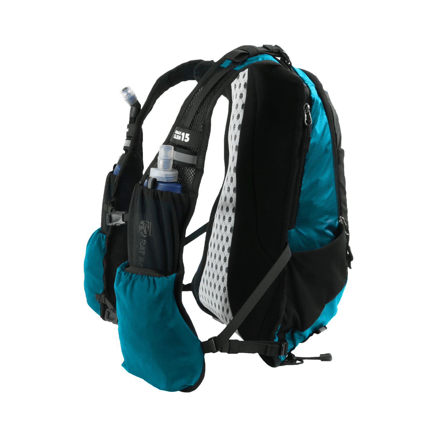 Great Glen 15 - Multi Sport Pack 15L with Scotland Coast to Coast Patch - Aqua/Black