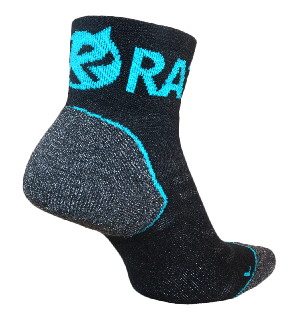 Merino Sock 5 pack - Blue/Black