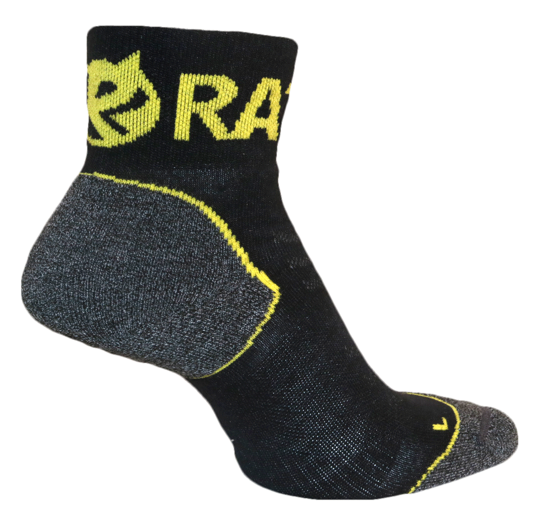 Merino Sock 5 Pack - Yellow/Black