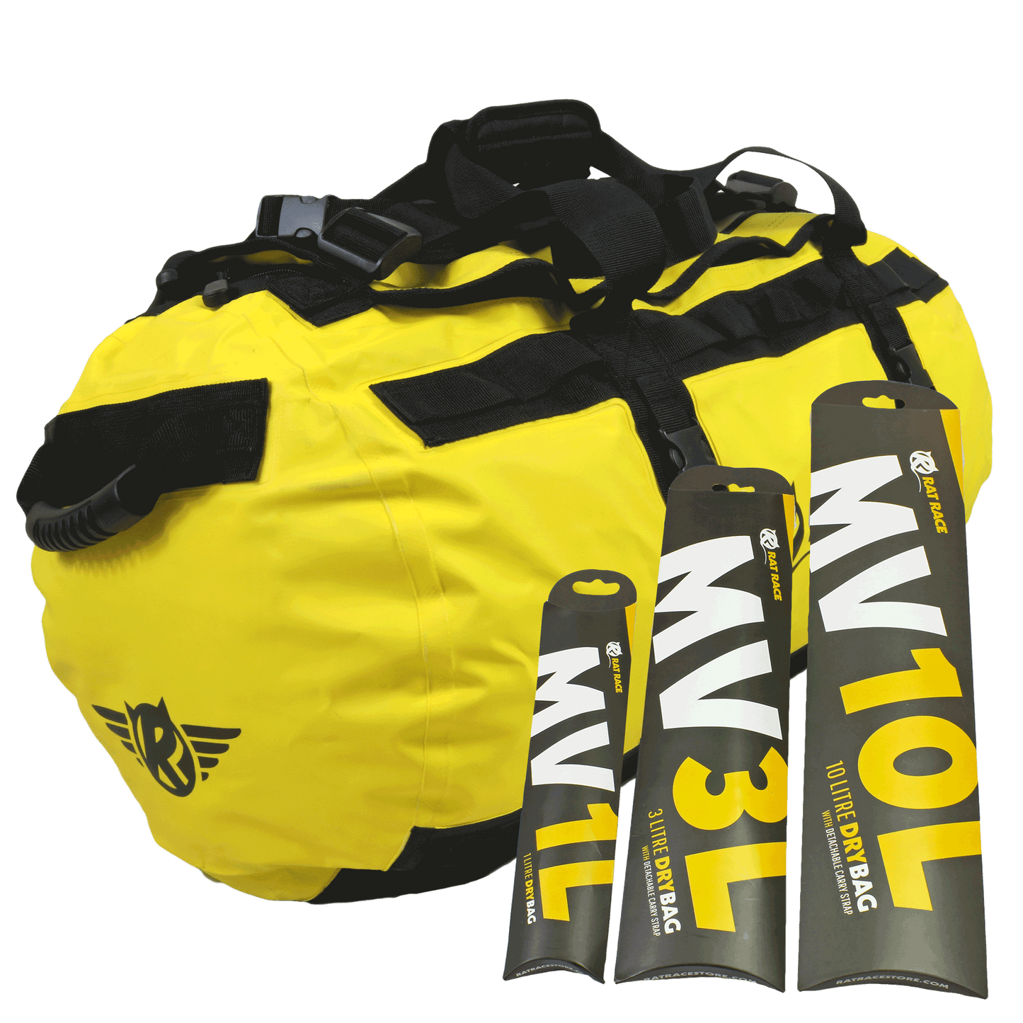 70L Duffel Bundle - Yellow