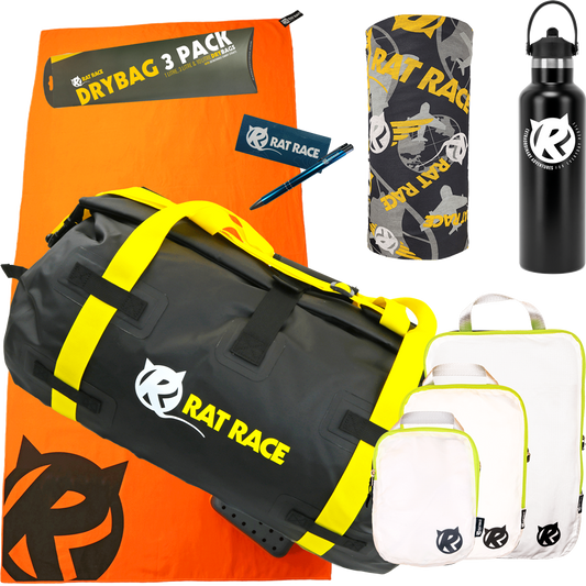 Duffle 40l Black Summer Bundle