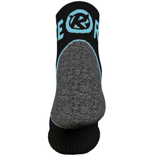 Endurance Merino Sock - Scuba Blue/Black - Rat Race Store