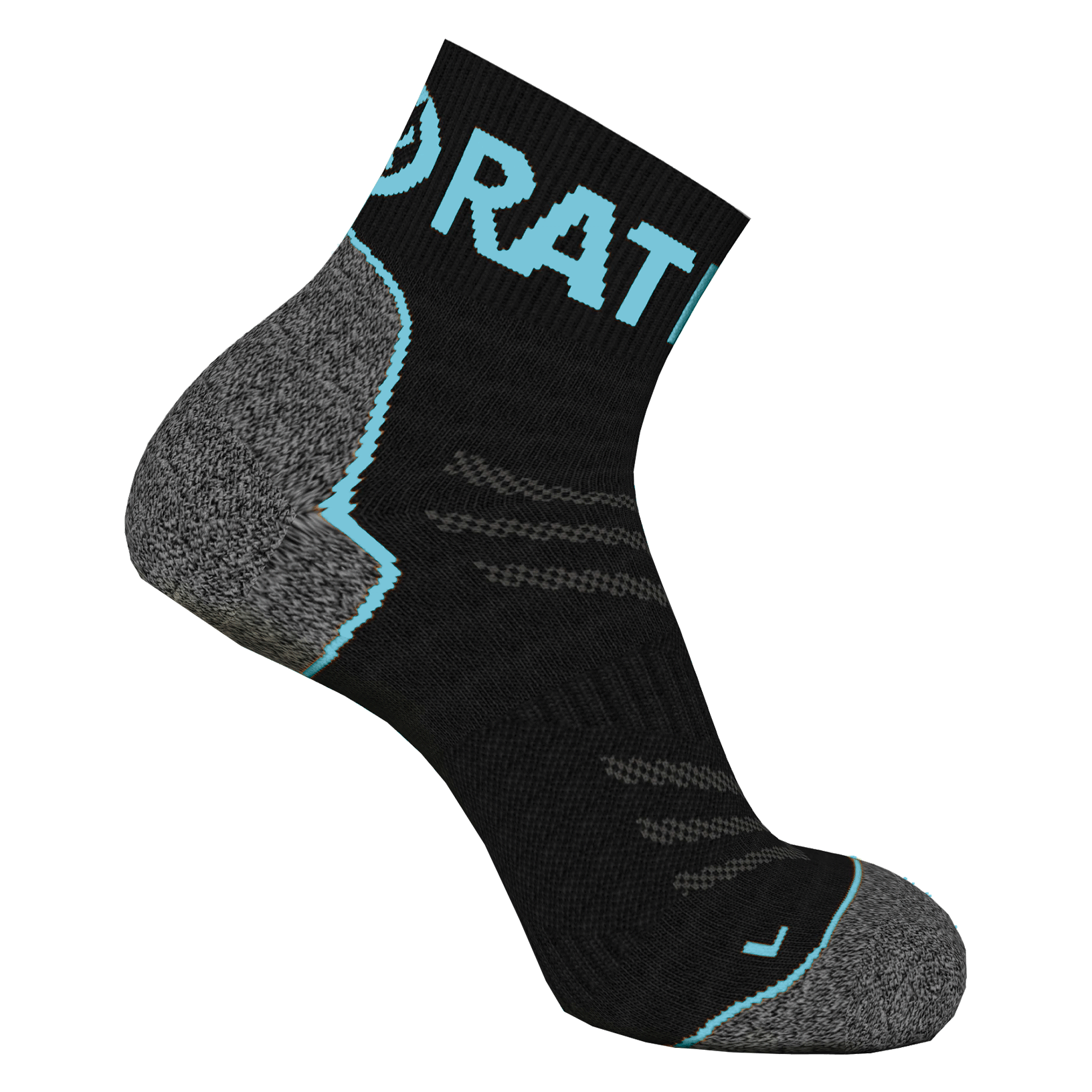 Merino Sock 5 Pack - Scuba Blue - Rat Race Store