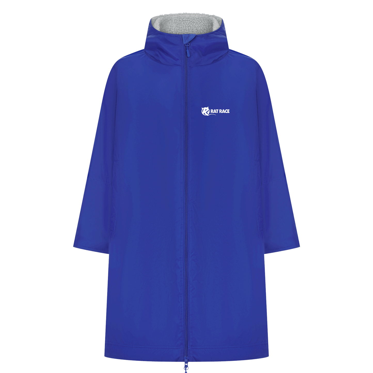 Rat Robe - Sherpa Fleece Lined Changing Robe - Blue