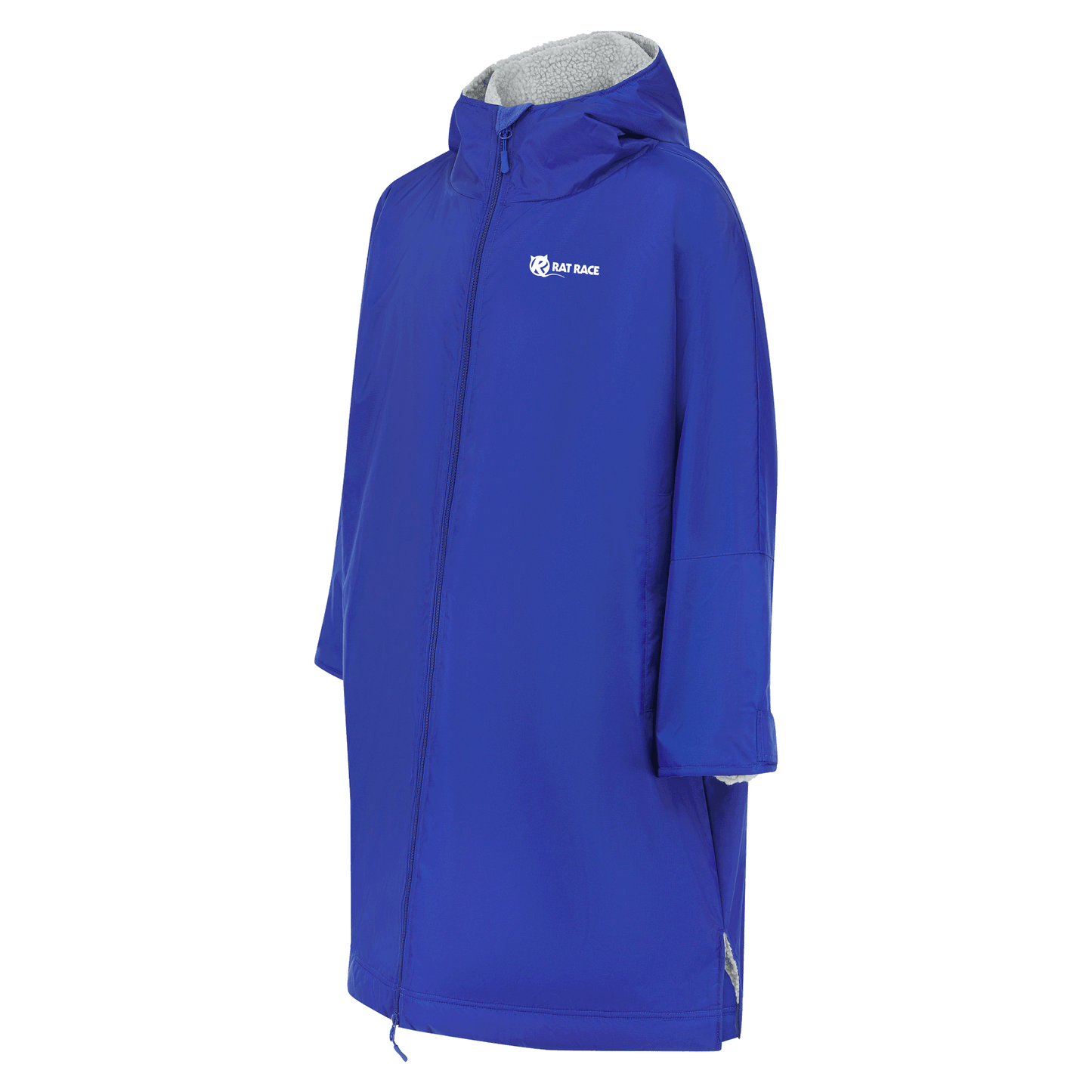 Rat Robe - Sherpa Fleece Lined Changing Robe - Blue