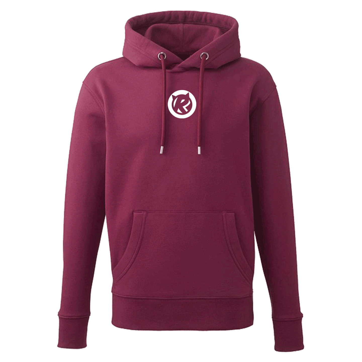 Rat Race Organic Hoodie - Burgundy - Rat Race Store