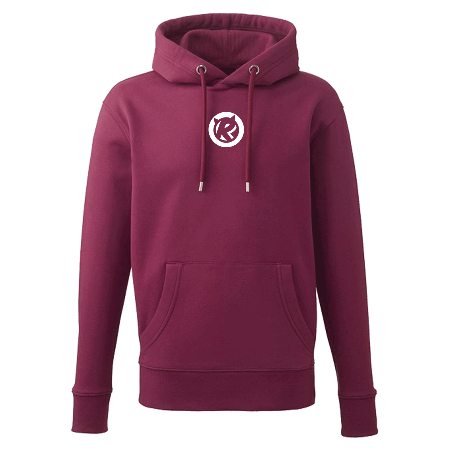 Rat Race Organic Hoodie - Burgundy