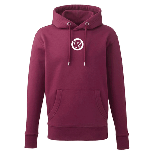Rat Race Organic Hoodie - Burgundy - Rat Race Store