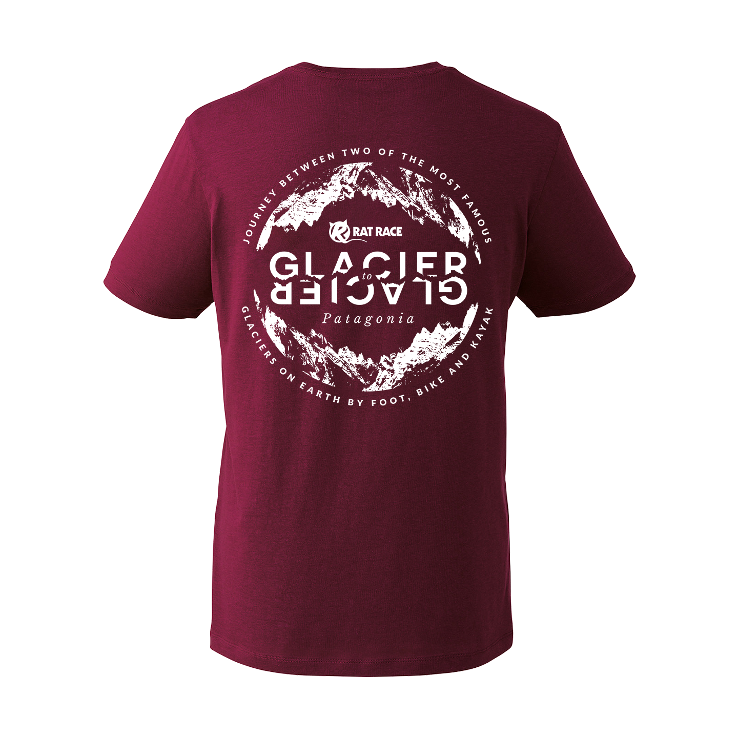 Patagonia Glacier to Glacier T-shirt - Burgundy
