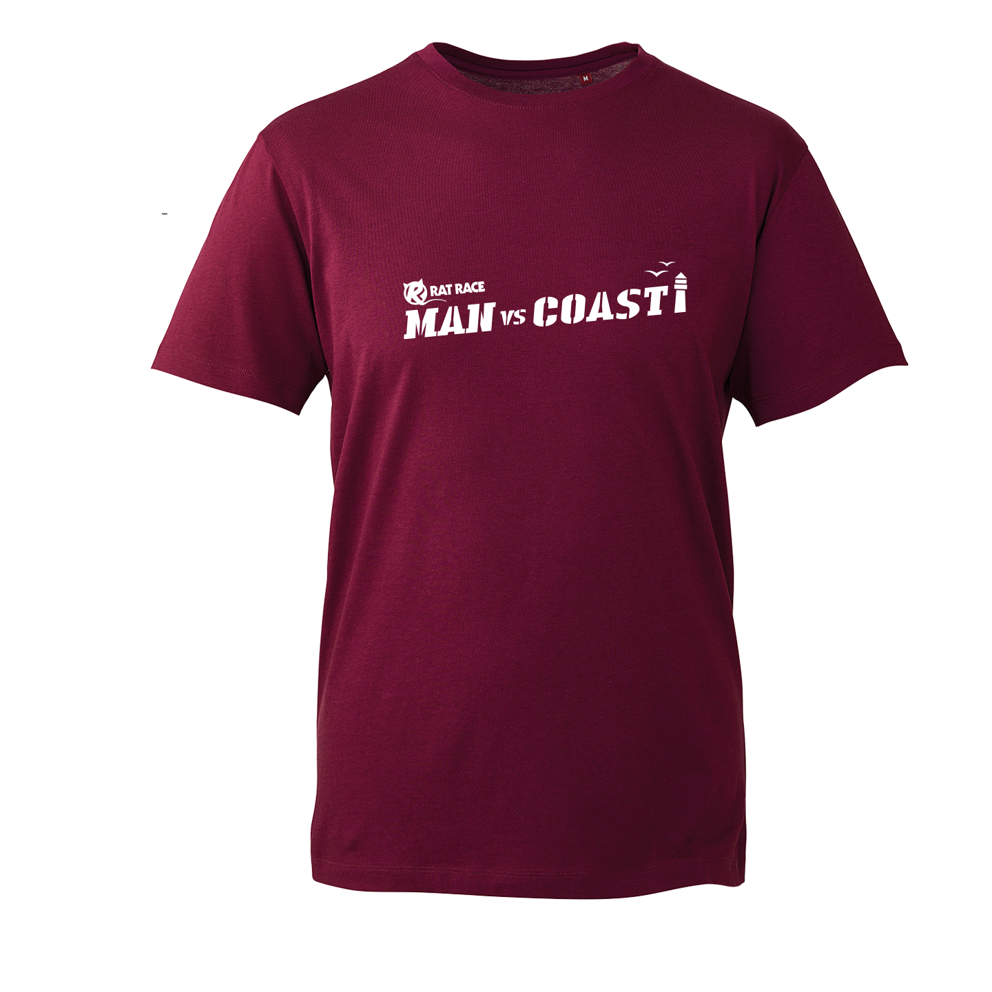 Man vs Coast - Rat Race 20 Years Of Adventure - Organic T-shirt - Rat Race Store