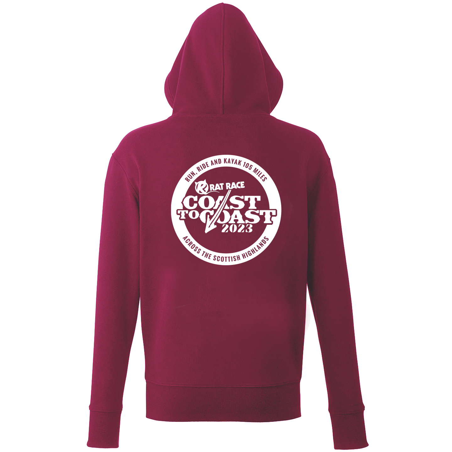 Scotland Coast to Coast 2023 Hodie - Burgundy - Pre-order