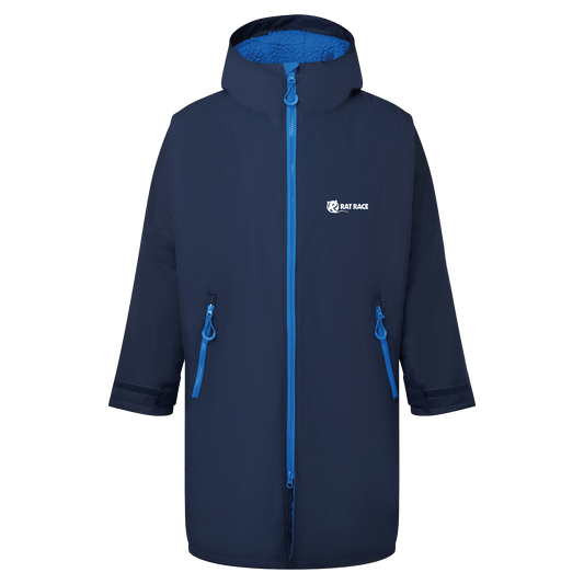 Rat Race All-Seasons Waterproof Changing Robe - Navy/Sapphire - Rat Race Store
