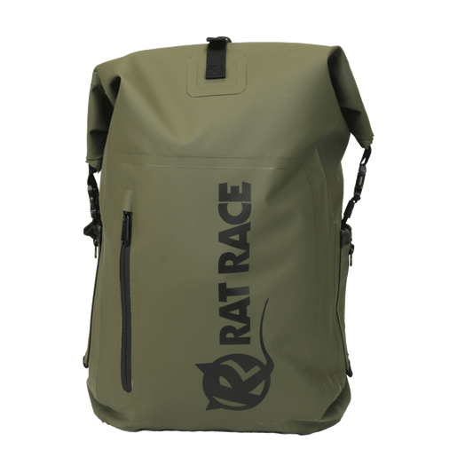Explorer Pack - Rolltop Waterproof Bag - Khaki Green - Rat Race Store