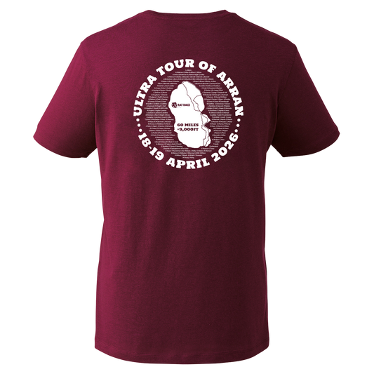 Ultra Tour of Arran 2026 Legends T-Shirt