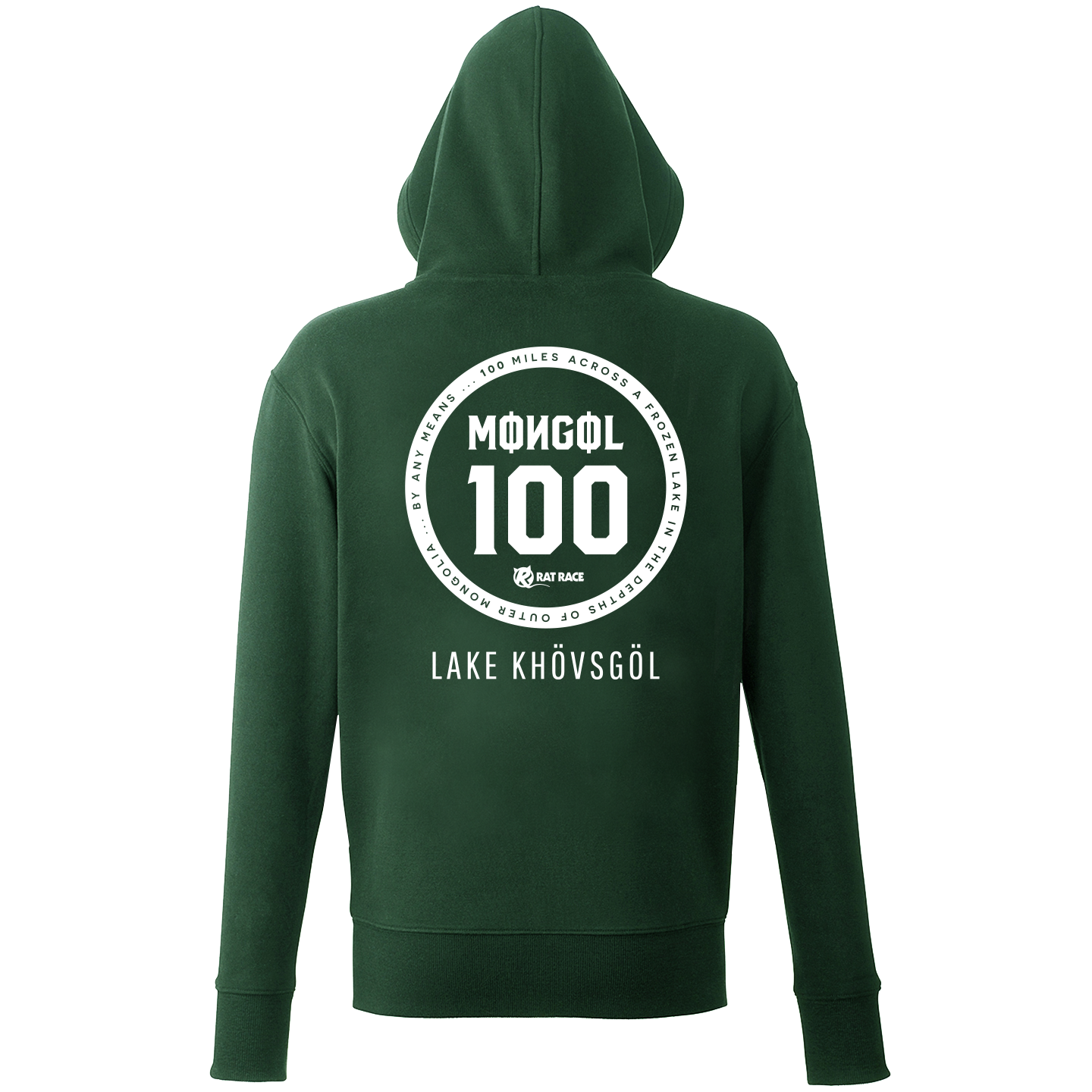 Mongol 100 Hoodie - Forest Green - Rat Race Store