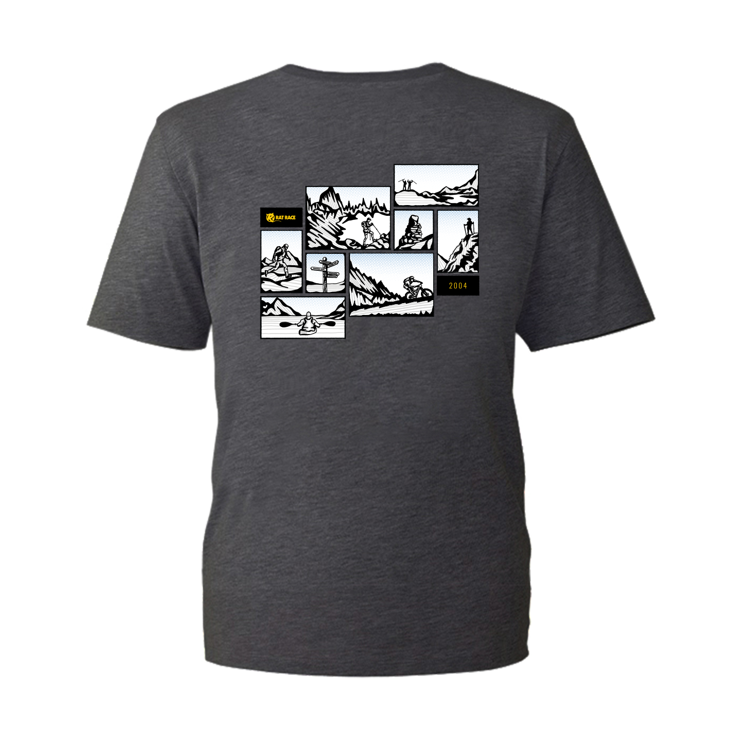 Rat Race Anniversary Edition: Est. 2004 - Organic T-shirt - Rat Race Store