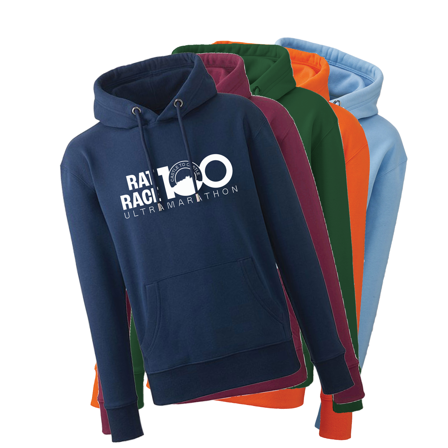Rat Race 100 Ultramarathon - Organic Hoodie - Rat Race Store