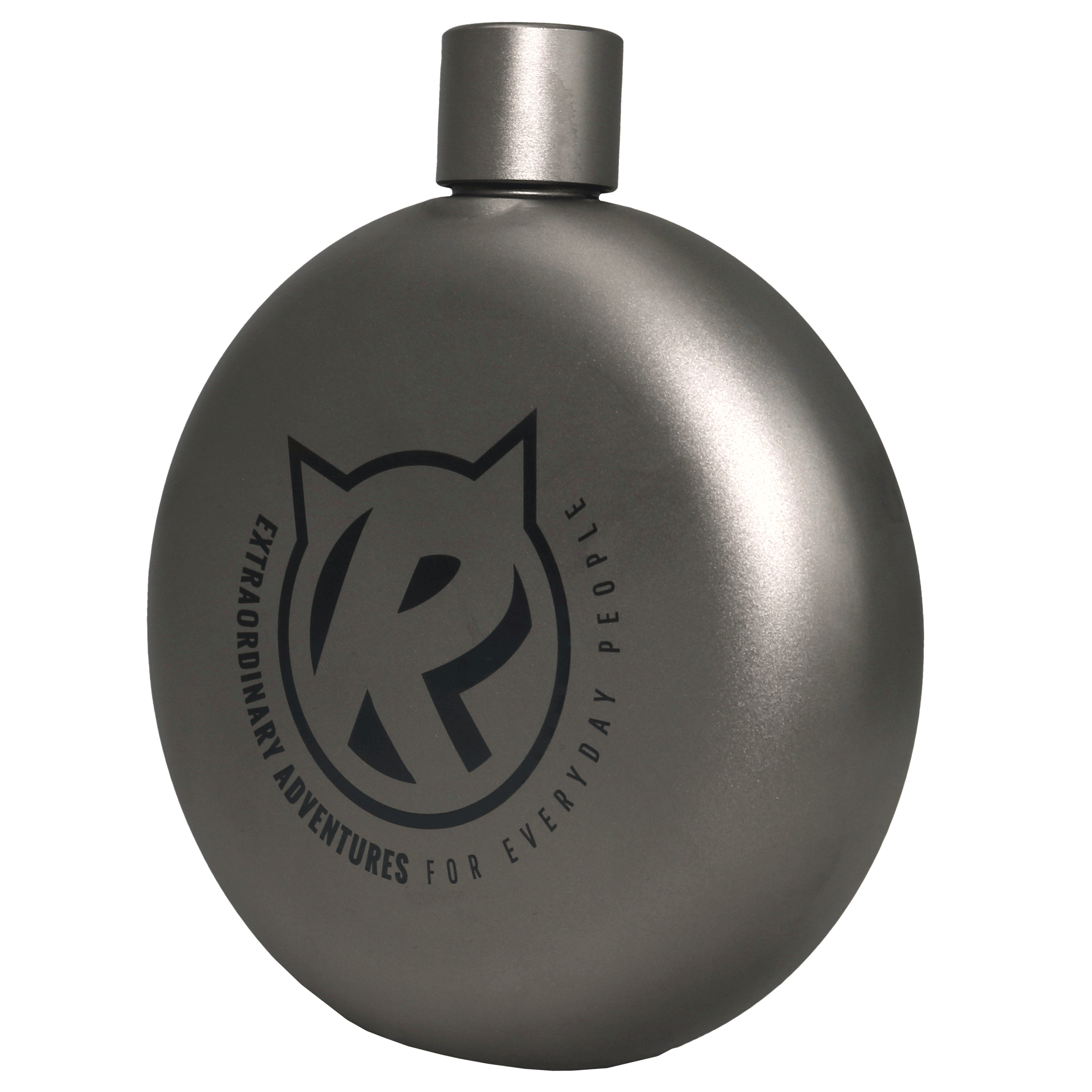 Adventurer's Spirit Titanium Hip Flask - 150ml - Rat Race Store