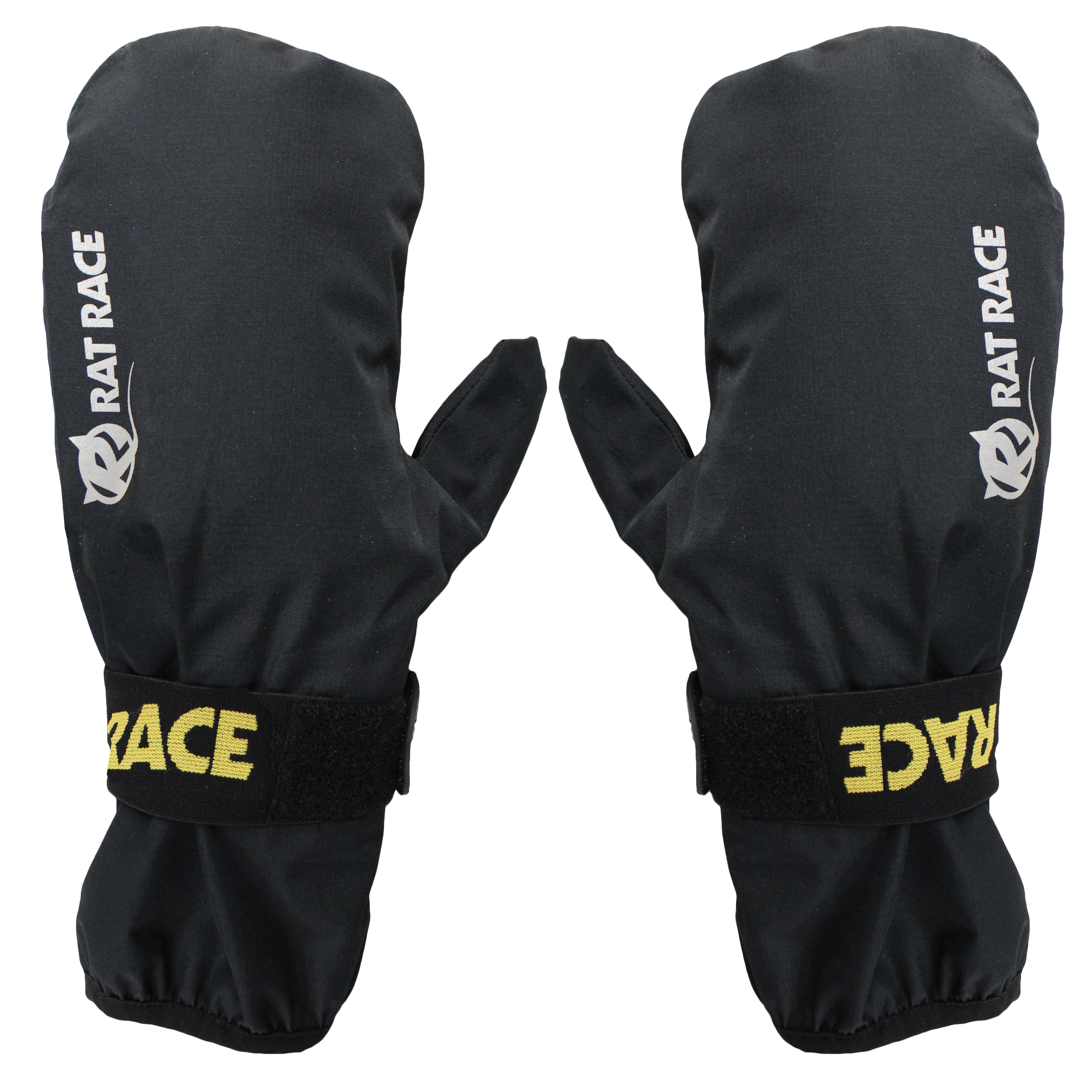 Kit List Waterproof Over Mitt 15k/5k - Black/Reflect - Rat Race Store