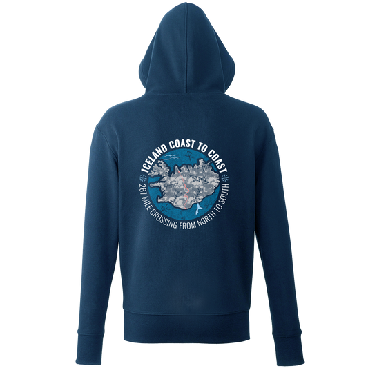 Iceland Coast to Coast Organic Cotton Hoodie