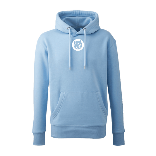 Rat Race Organic Hoodie - Light Blue