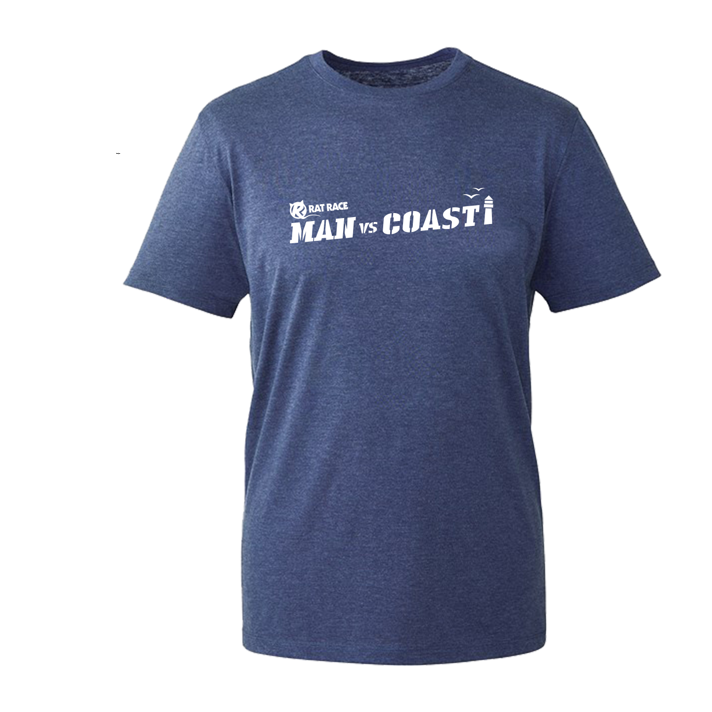 Man vs Coast - Rat Race 20 Years Of Adventure - Organic T-shirt - Rat Race Store