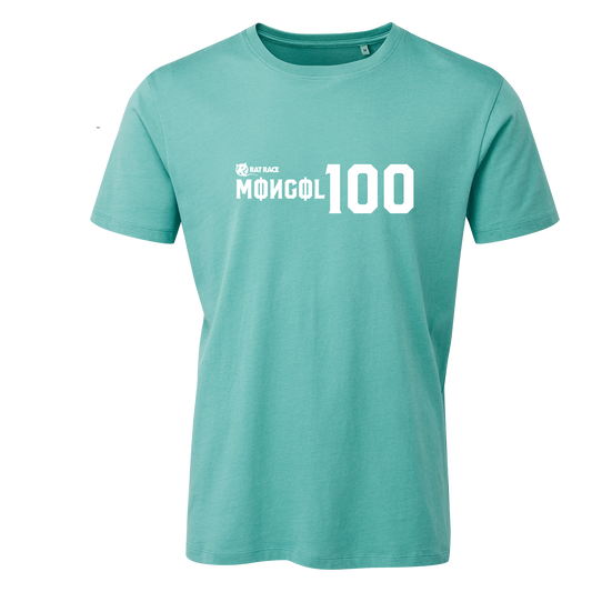 Mongol 100 - Organic  Logo T-shirt - Rat Race Store