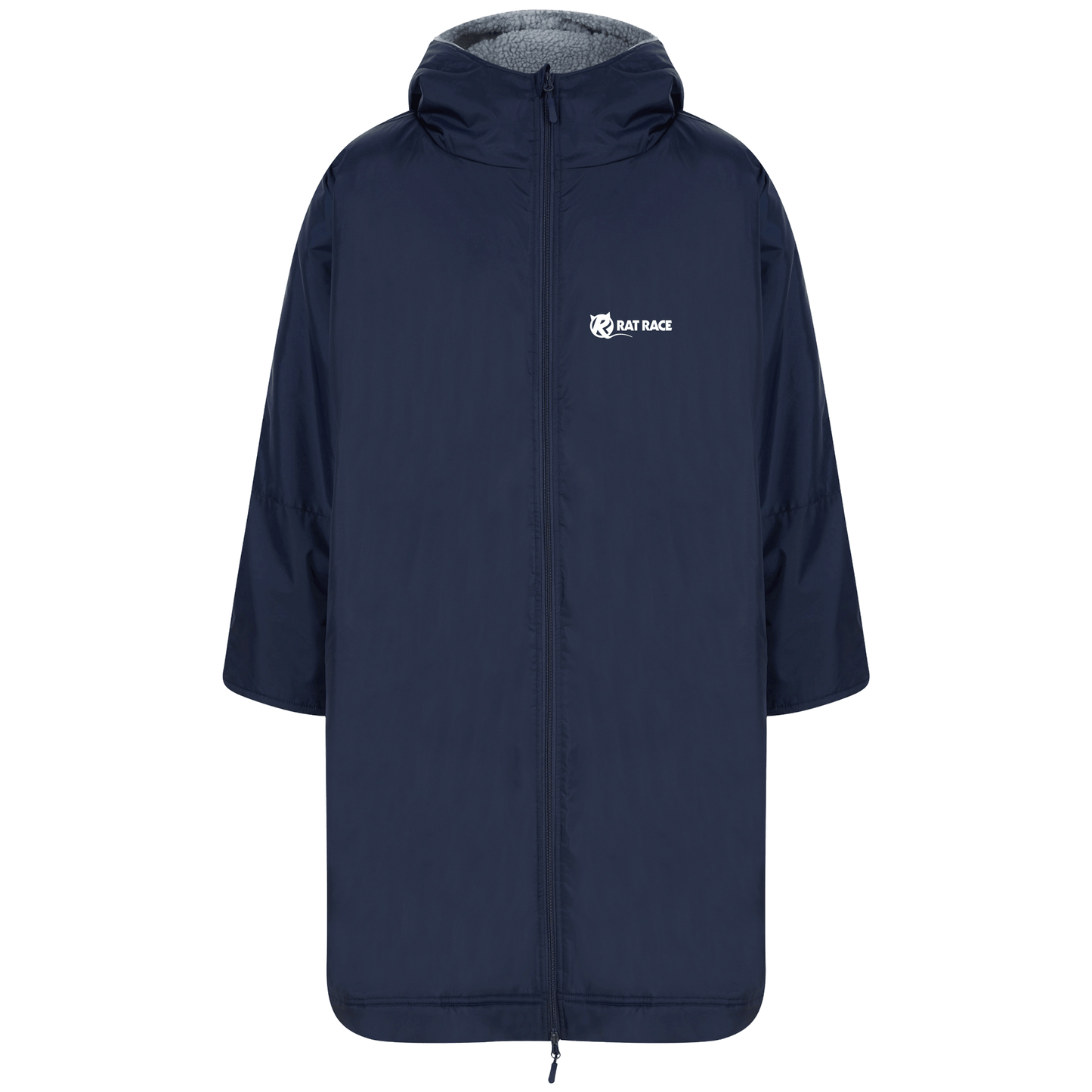 Rat Robe - Sherpa Fleece Lined Changing Robe - Navy