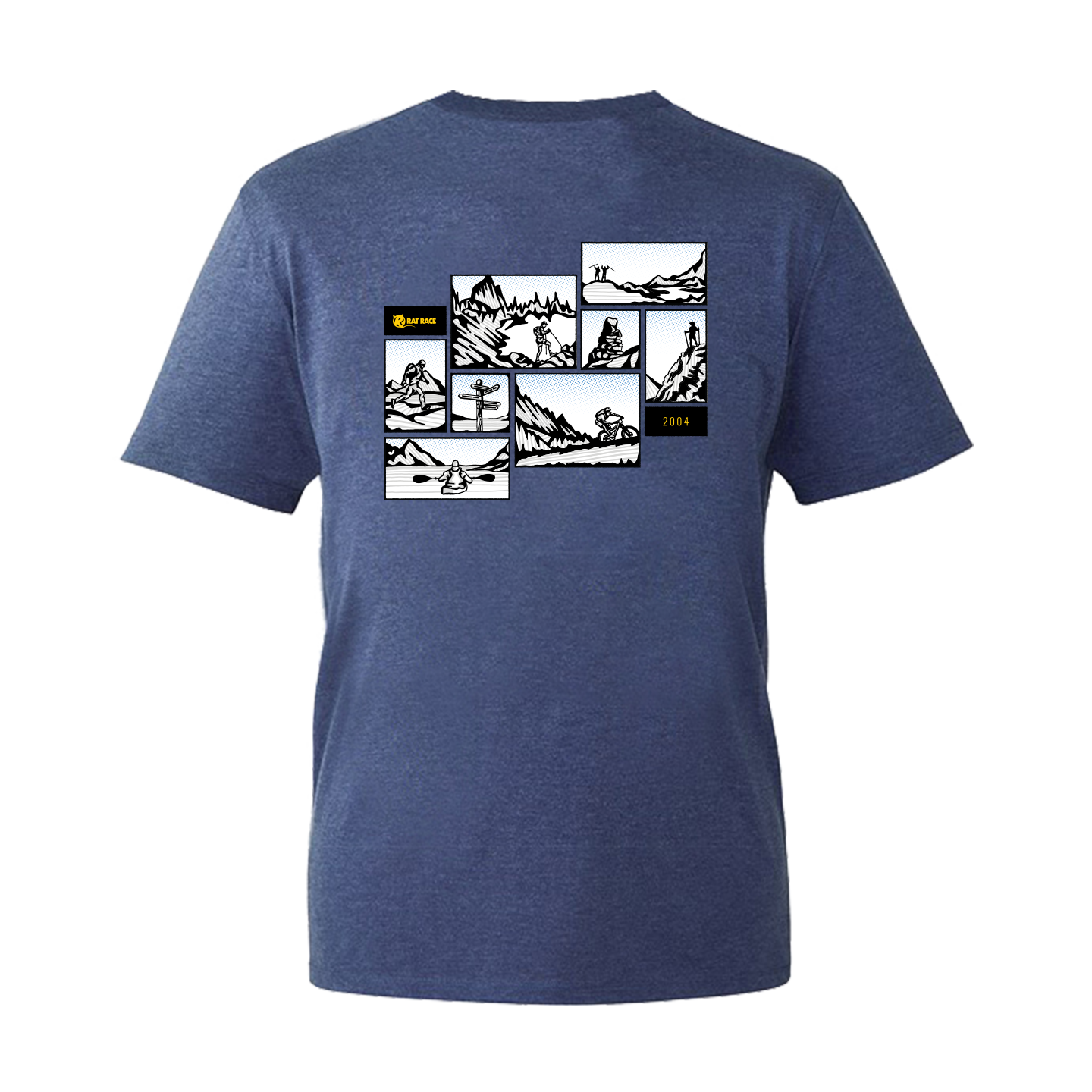 Rat Race Anniversary Edition: Est. 2004 - Organic T-shirt - Rat Race Store