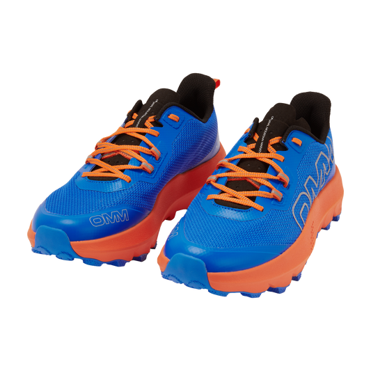 OMM Ultra Shoe: Blue/Orange - Regular+ Fit