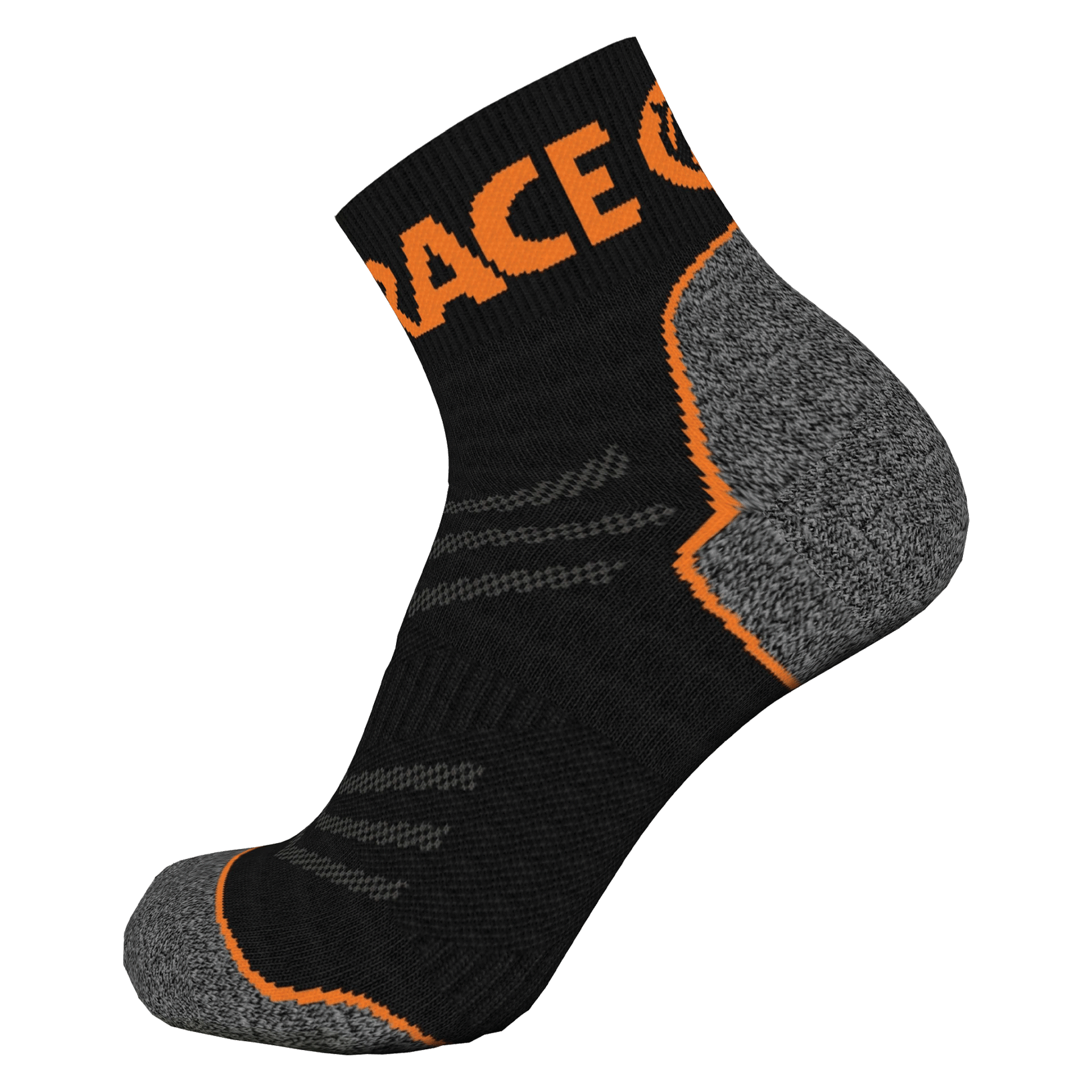 Merino Sock 5 Pack - Vibrant Orange - Rat Race Store