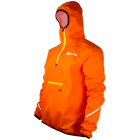 Kit List Waterproof Smock 15k/5k - Vibrant Orange/Reflect - Rat Race Store
