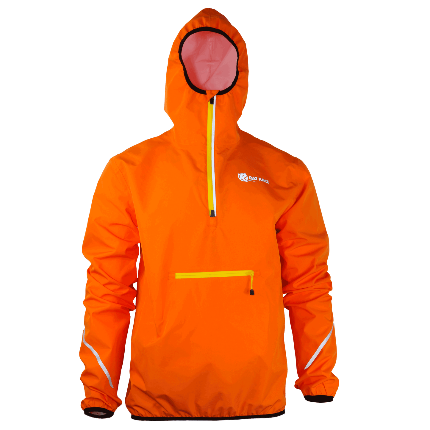 Kit List Waterproof Smock 15k/5k - Vibrant Orange/Reflect - Rat Race Store