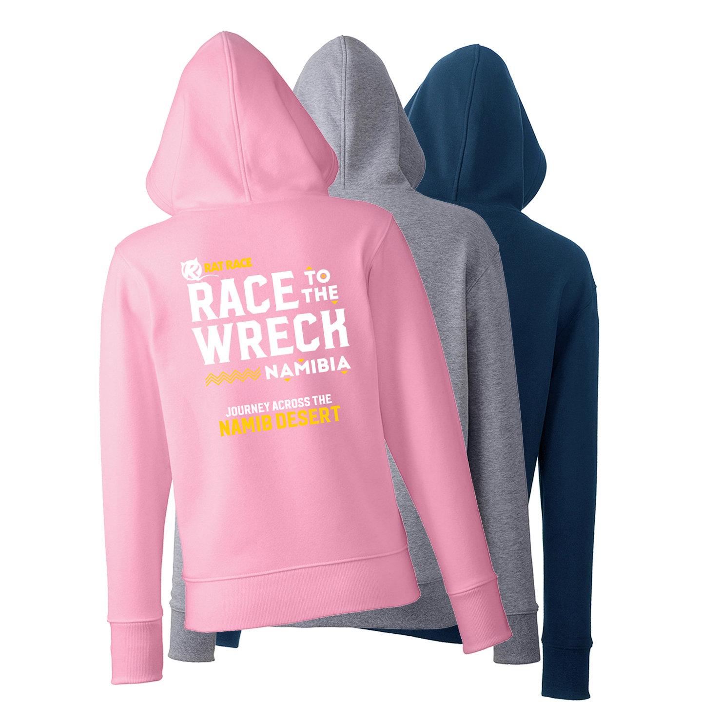 Race to the Wreck Namibia - Organic Women's Hoodie - Rat Race Store