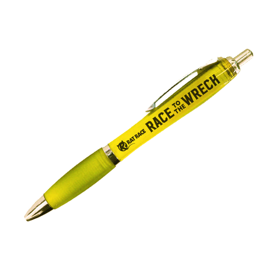Race To The Wreck Pen - Yellow - Rat Race Store