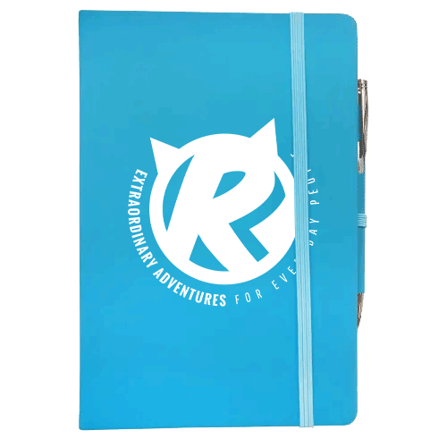 A5 Rat Race Adventure Journal and Pen - Cyan - Rat Race Store