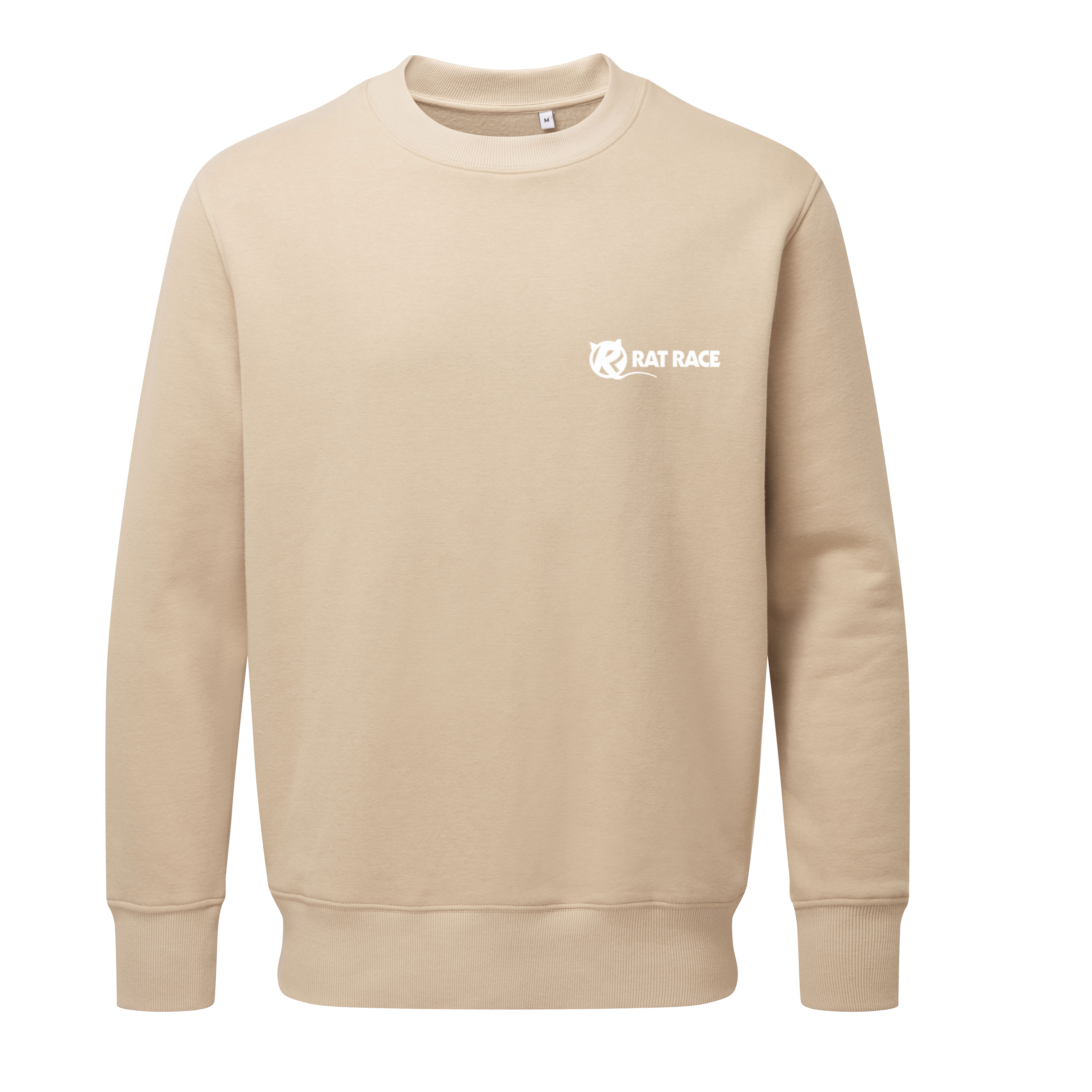 Rat Race Organic Sweatshirt - Desert Sand - Rat Race Store