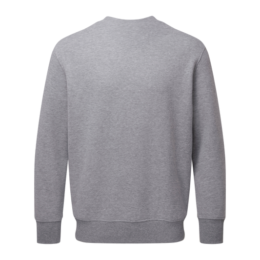 Rat Race Organic Sweatshirt - Grey Marl - Rat Race Store