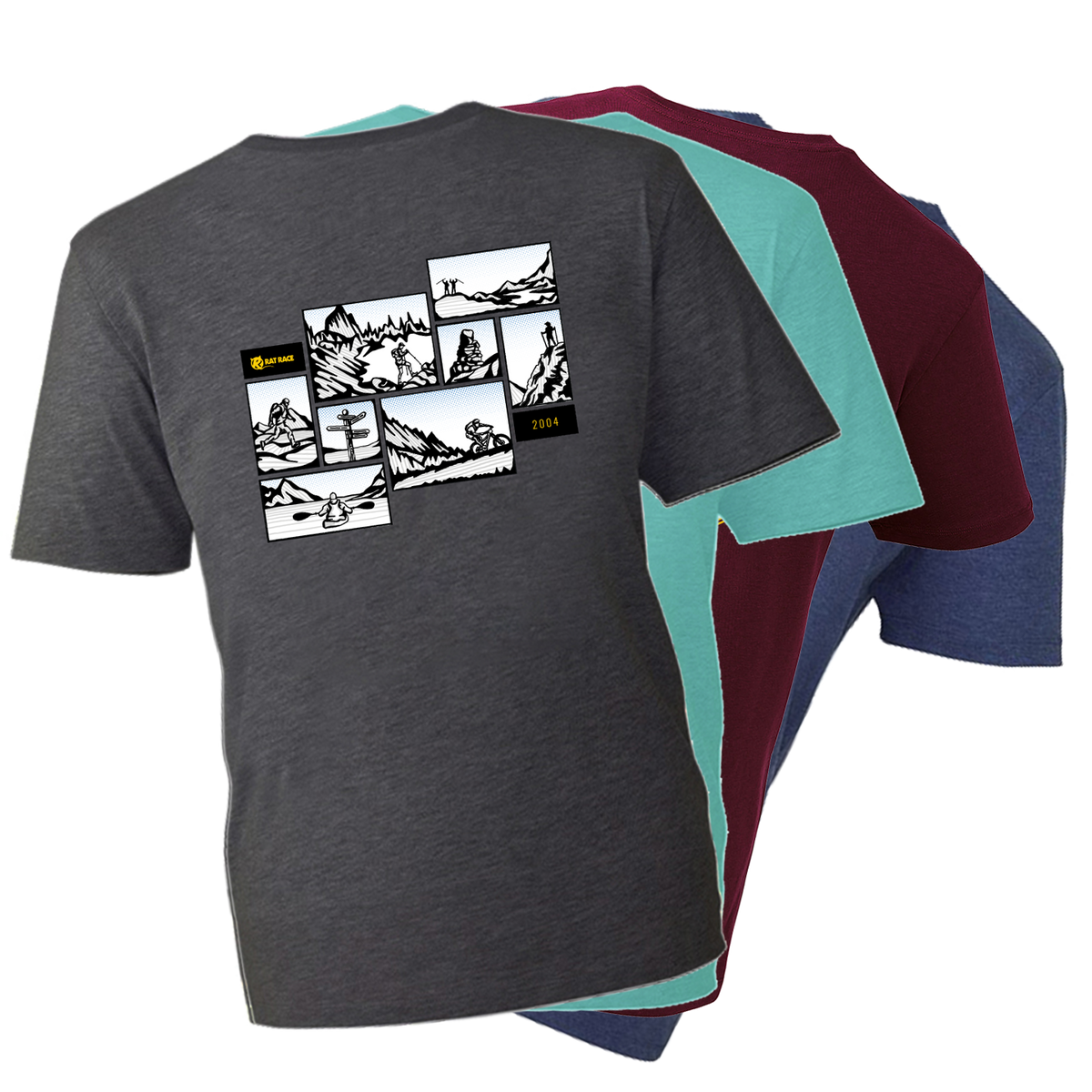 Rat Race Anniversary Edition: Est. 2004 - Organic T-shirt - Rat Race Store