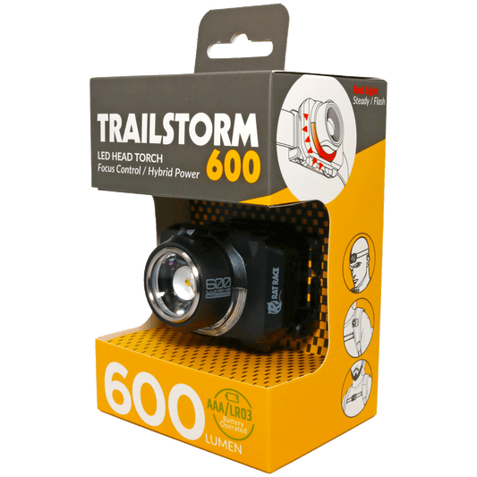 Trailstorm 600 Head Torch - 600 Lumen