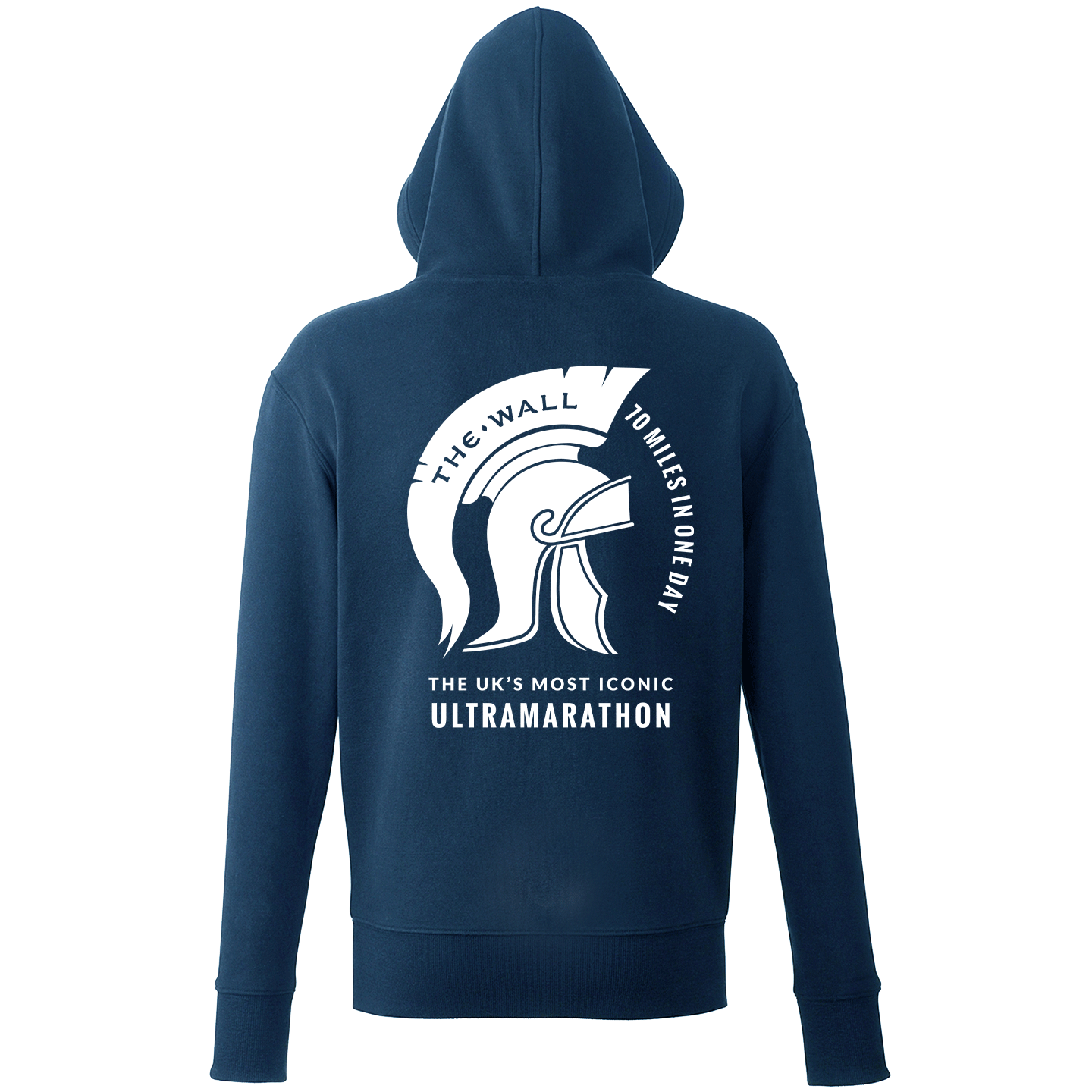 The Wall 2023 Organic Roman Hoodie - Navy