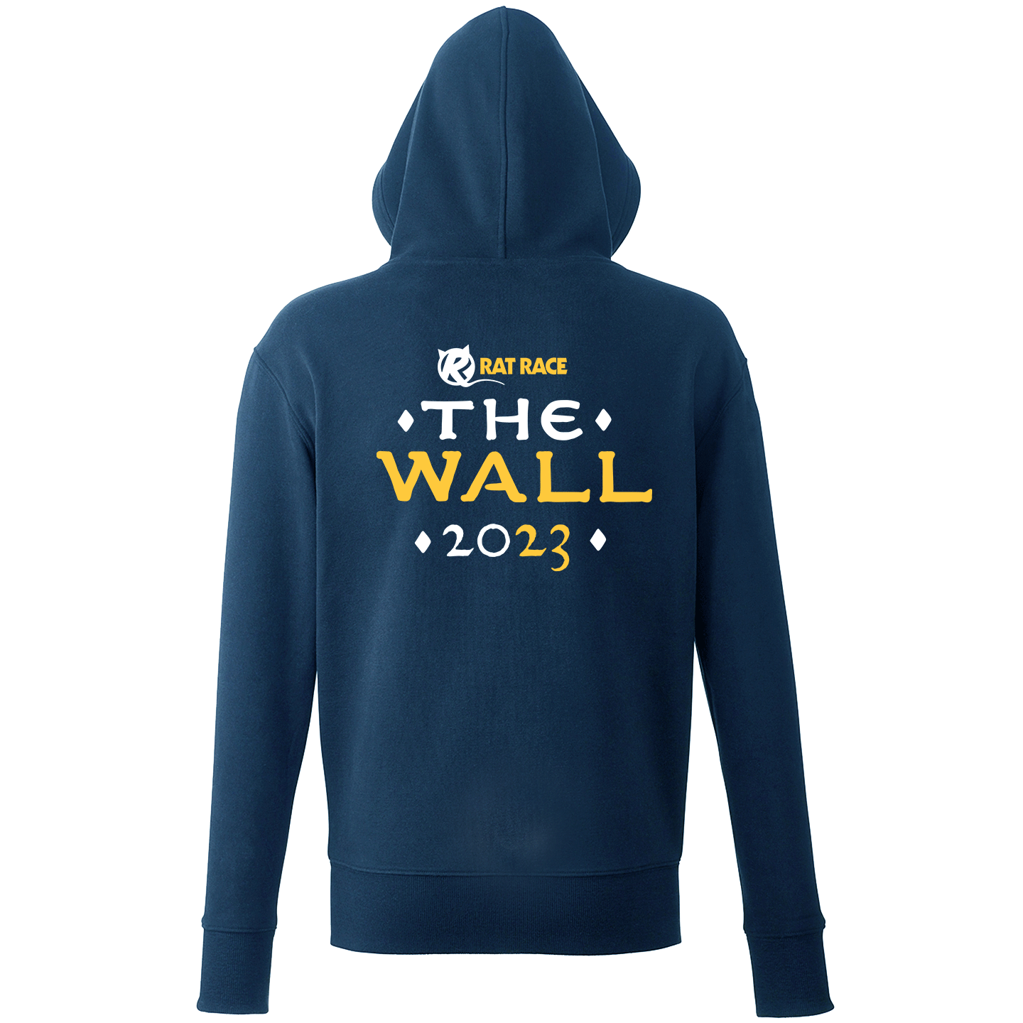 The Wall 2023 Organic Hoodie - Navy