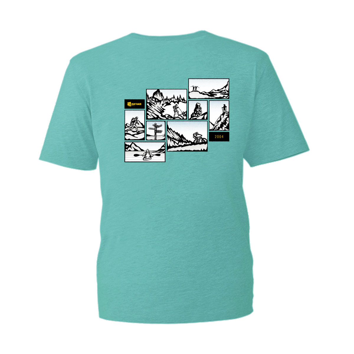 Rat Race Anniversary Edition: Est. 2004 - Organic T-shirt - Rat Race Store