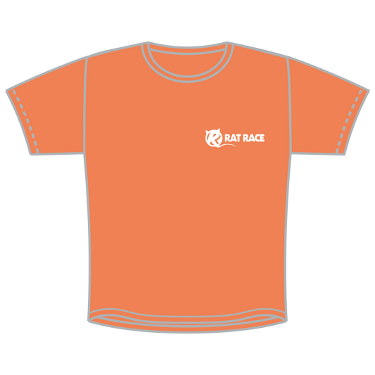 Ultra Tour of Arran Tech T-Shirt - Lightning Orange - Rat Race Store