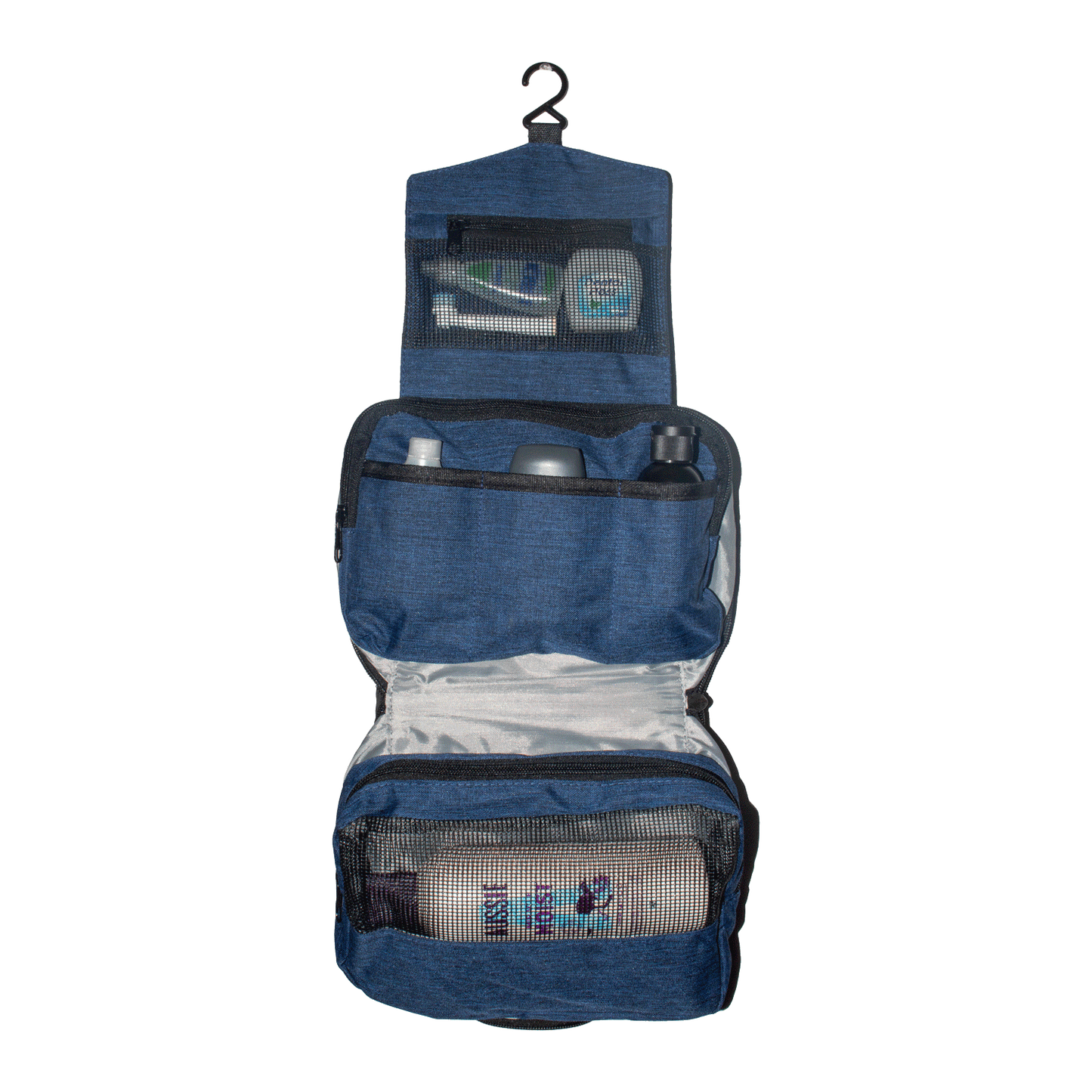 Rat Race Travel Toiletry Bag - Navy Marl